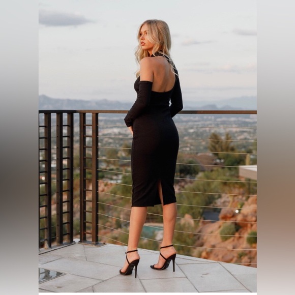 Shades of Rose Alanna black dress - Picture 2 of 8